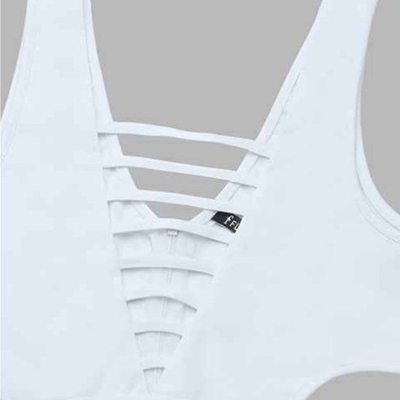 TODAY ONLY SALE 🖤 Hollow Out Ruffle Trim Split Thigh Maxi Dress 🖤 - Picture 4 of 4